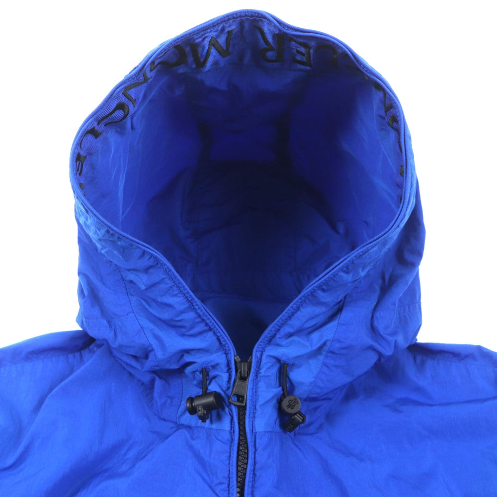 MONCLER Hoodie Main: 100% nylon blue MONTEINT SCIE mens 5 Used Authentic