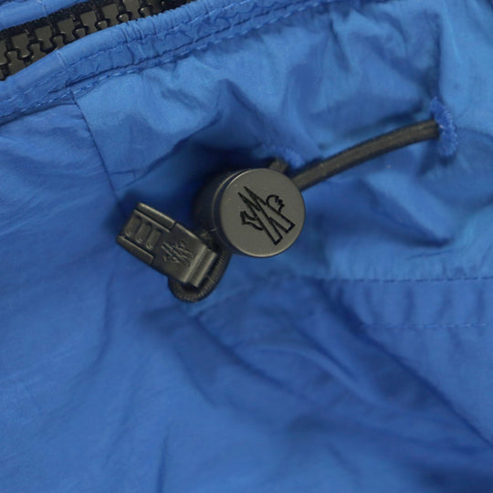 MONCLER Hoodie Main: 100% nylon blue MONTEINT SCIE mens 5 Used Authentic