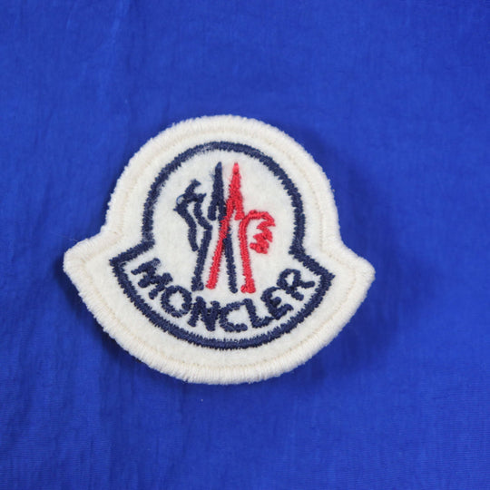 MONCLER Hoodie Main: 100% nylon blue MONTEINT SCIE mens 5 Used Authentic