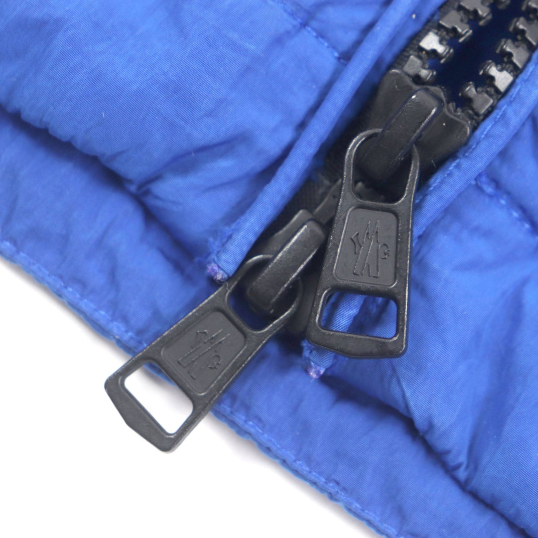 MONCLER Hoodie Main: 100% nylon blue MONTEINT SCIE mens 5 Used Authentic