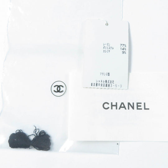 CHANEL one piece 05A P26224V01924 Main: 77% rayon, Main: 13% polyester, Main: 9% cashmere, Main: 1% polyester black Women 36 Used Authentic