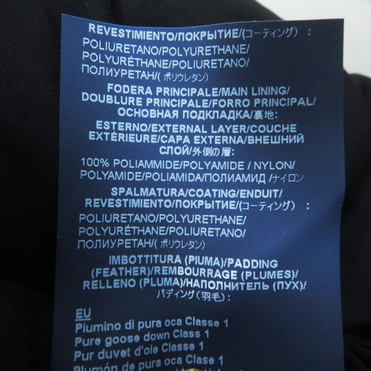 Herno down coat PI0848D Outer: 80% wool, Outer: 20% nylon, Outer: 100% nylon, Lining: 100% nylon, Filling: 90% down black Women 40 Used Authentic