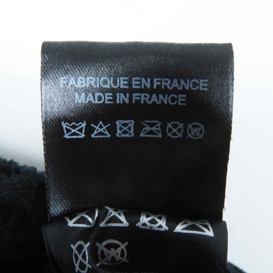 CHANEL cap 22B AA8562 Outer material: 68% cotton, Outer material: 23% wool, Outer material: 5% silk, Outer material: 3% polyester, Outer material: 1% polyamide (nylon) Black glitter Women M Used Authentic