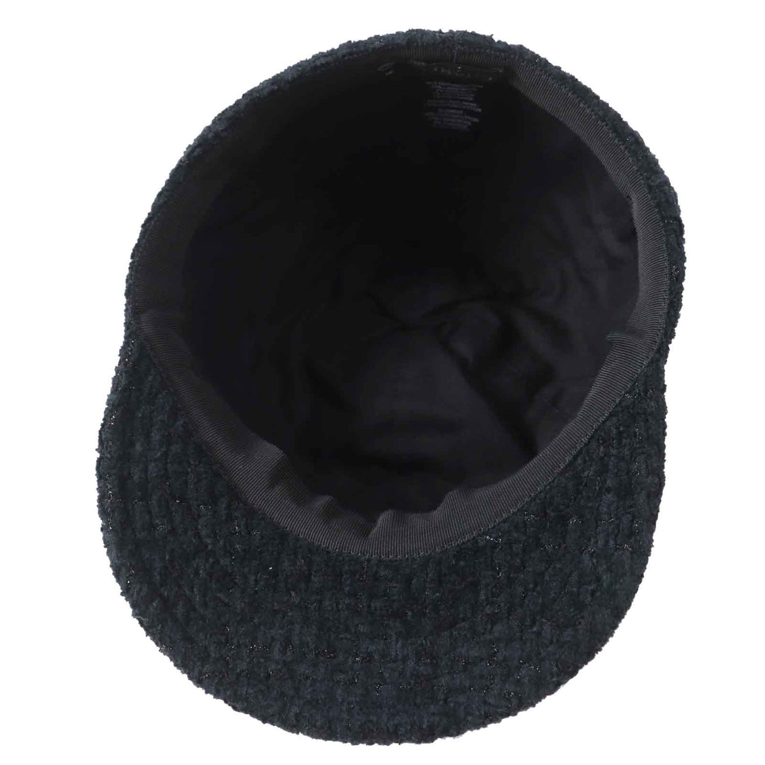 CHANEL cap 22B AA8562 Outer material: 68% cotton, Outer material: 23% wool, Outer material: 5% silk, Outer material: 3% polyester, Outer material: 1% polyamide (nylon) Black glitter Women M Used Authentic