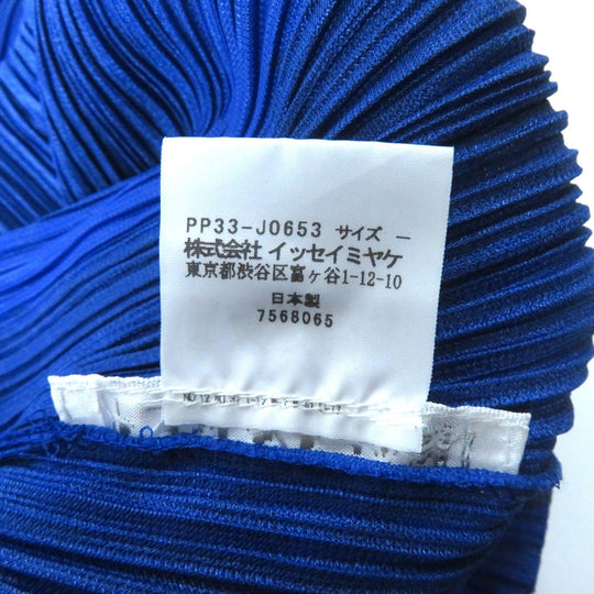 PLEATS PLEASE cardigan PP33-J0653 Main: 100% polyester blue Women No size listed Used Authentic