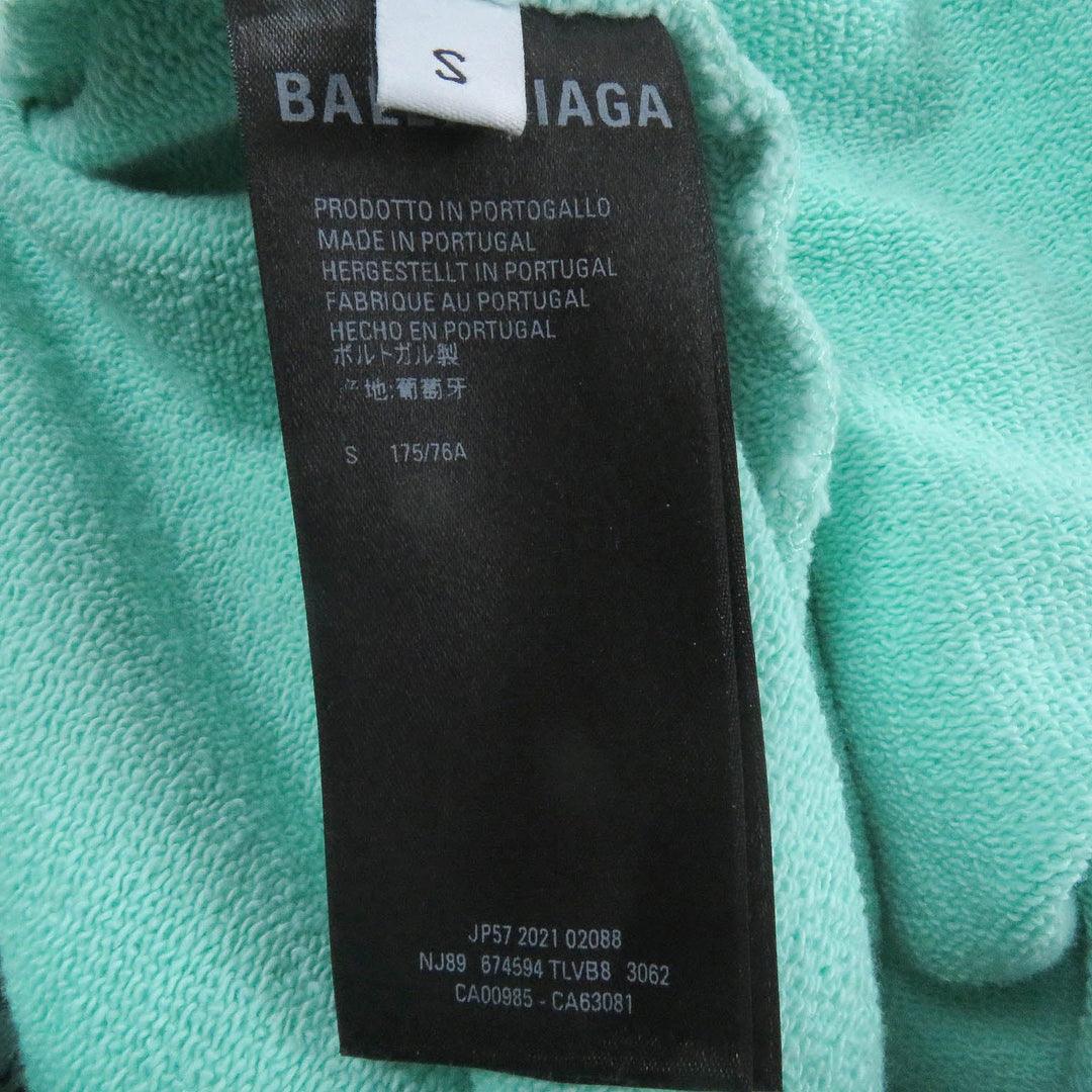 BALENCIAGA Pants 674594 Main: 100% cotton, Part: 100% polyester mint mens S Used Authentic