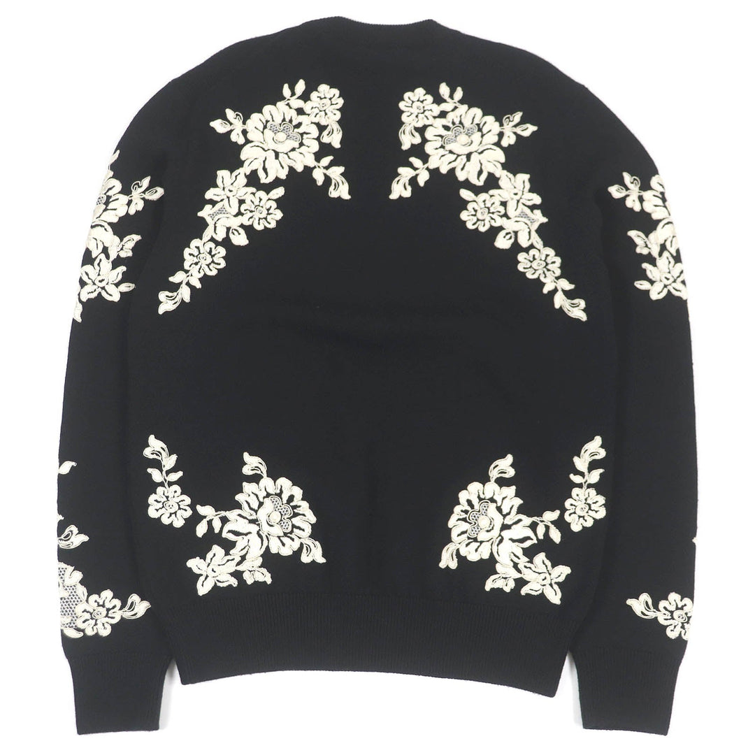 DOLCE&GABBANA sweater GX399Z Main: 100% wool, part: 46% rayon, part: 30% polyester, part: 25% cotton black mens 50 Used Authentic