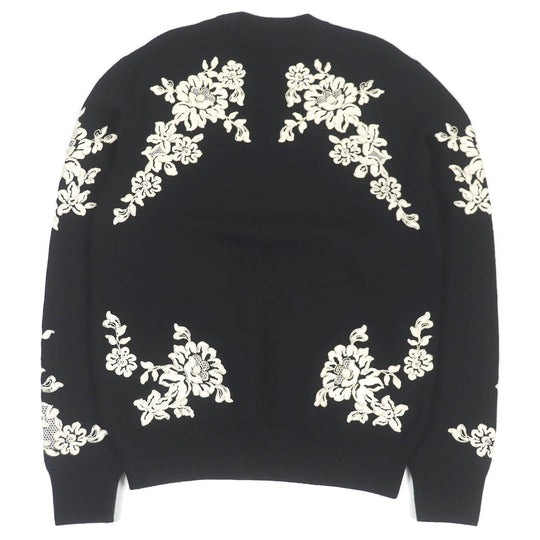 DOLCE&GABBANA sweater GX399Z Main: 100% wool, part: 46% rayon, part: 30% polyester, part: 25% cotton black mens 50 Used Authentic