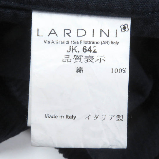 LARDINI tailored jacket Main: 100% cotton Dark navy JNAMA mens M Used Authentic