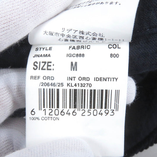 LARDINI tailored jacket Main: 100% cotton Dark navy JNAMA mens M Used Authentic