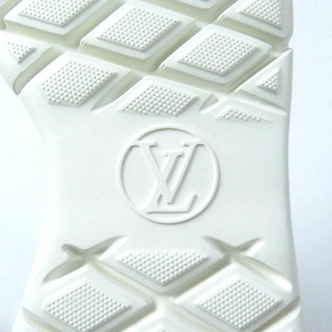 LOUIS VUITTON sneakers fabric black Aftergame Line Women 37 1/2 Used Authentic