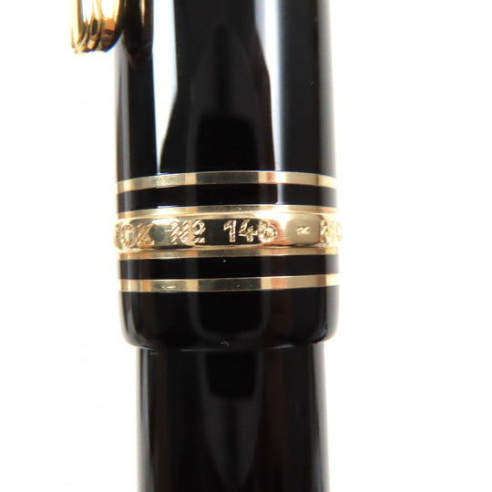 MONTBLANC fountain pen Main: Resin Nib: 14K Black gold Meisterstuck No.146 mens Used Authentic