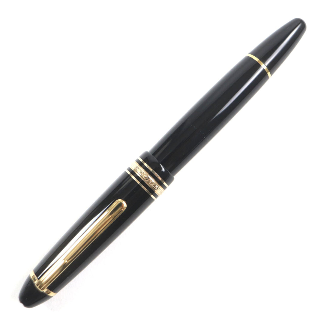 MONTBLANC fountain pen Main: Resin Nib: 14K Black gold Meisterstuck No.146 mens Used Authentic