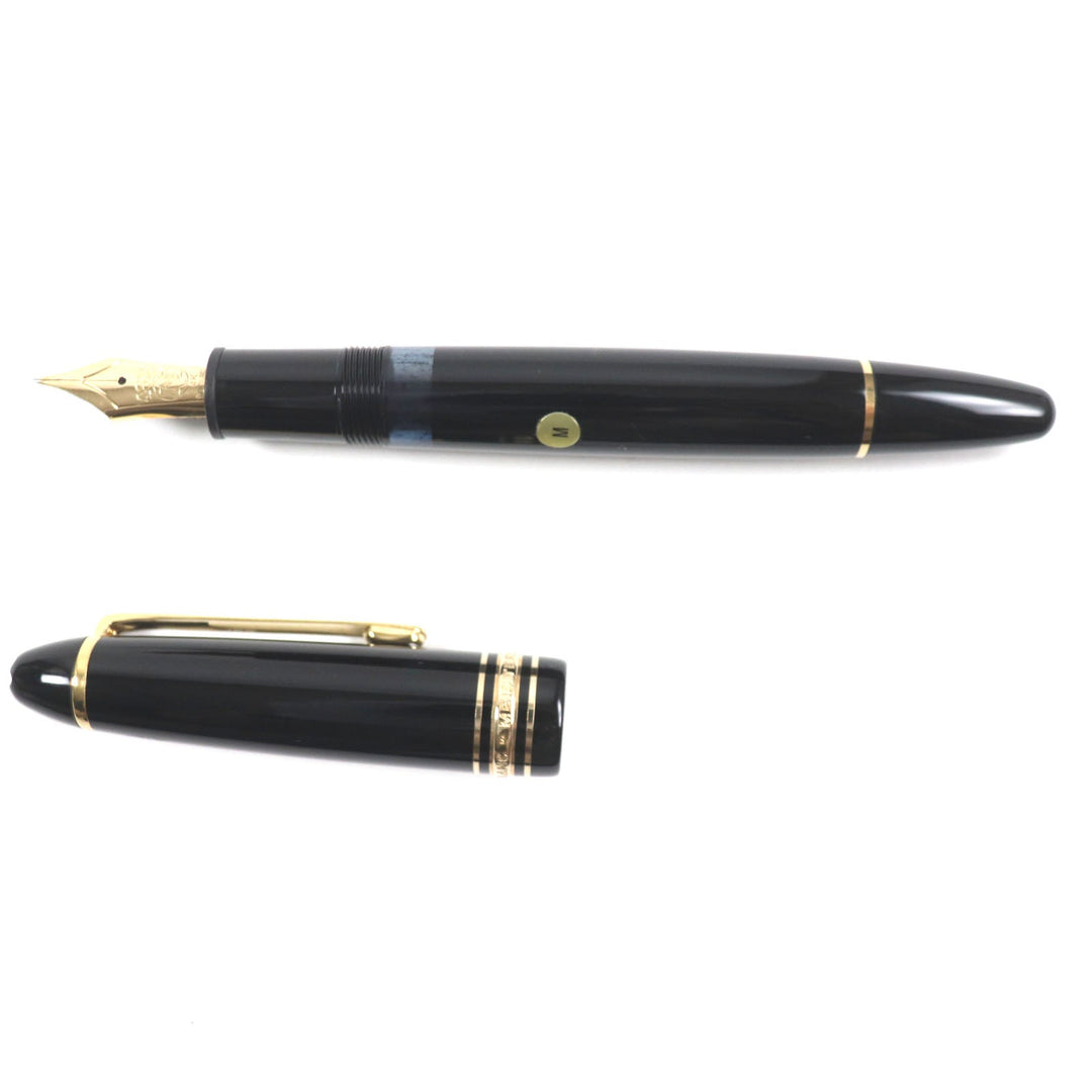 MONTBLANC fountain pen Main: Resin Nib: 14K Black gold Meisterstuck No.146 mens Used Authentic
