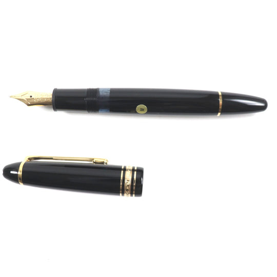 MONTBLANC fountain pen Main: Resin Nib: 14K Black gold Meisterstuck No.146 mens Used Authentic