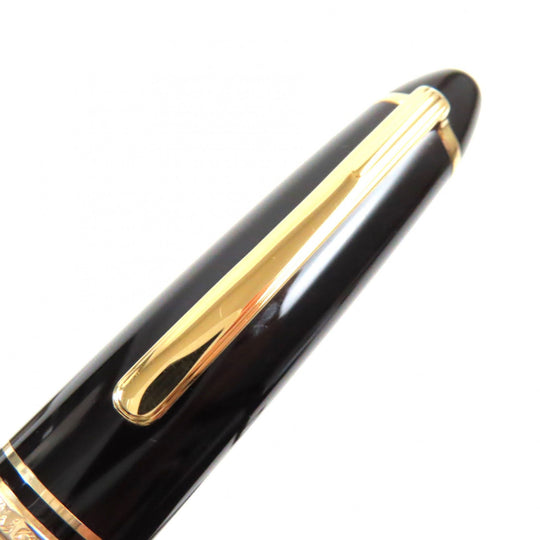 MONTBLANC fountain pen Main: Resin Nib: 14K Black gold Meisterstuck No.146 mens Used Authentic