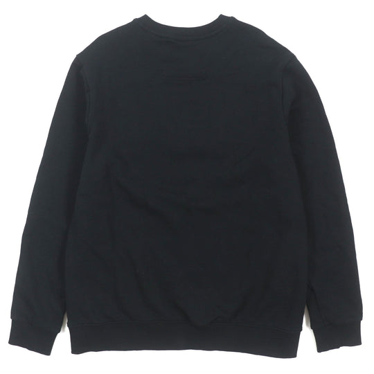 HUGO BOSS sweat Main: 100% cotton black mens M Used Authentic