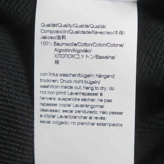 HUGO BOSS sweat Main: 100% cotton black mens M Used Authentic