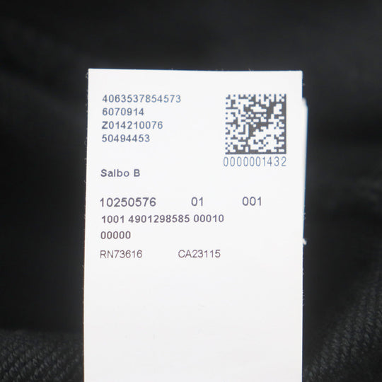 HUGO BOSS sweat Main: 100% cotton black mens M Used Authentic
