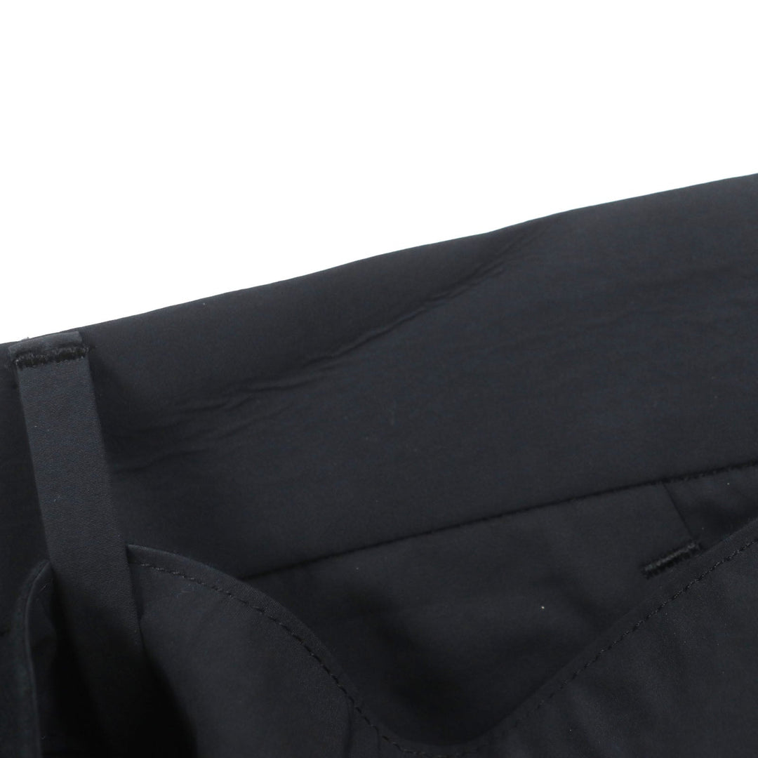 Sacai Pants 23-03143M Outer: 100% polyester, Lining: 100% cupra, Part: 100% polyester, Part: 100% cotton black Matte Tatteta Punts mens 1 Used Authentic