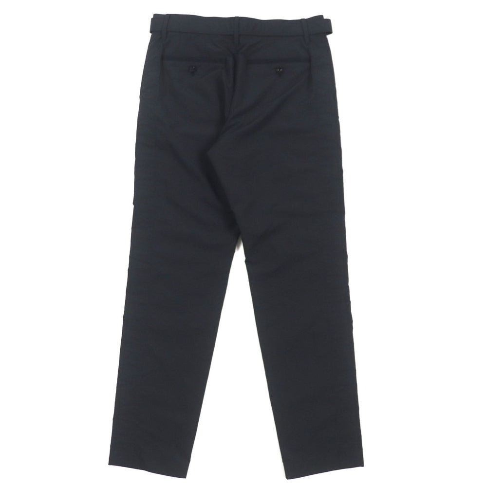 Sacai Pants 23-03143M Outer: 100% polyester, Lining: 100% cupra, Part: 100% polyester, Part: 100% cotton black Matte Tatteta Punts mens 1 Used Authentic