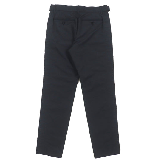 Sacai Pants 23-03143M Outer: 100% polyester, Lining: 100% cupra, Part: 100% polyester, Part: 100% cotton black Matte Tatteta Punts mens 1 Used Authentic