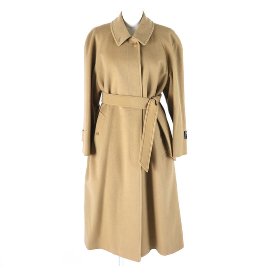 BURBERRY Stainless collar coat Outer: 100% wool, Outer: Cashmere, Lining: Cupra beige Women 11AB3 Used Authentic