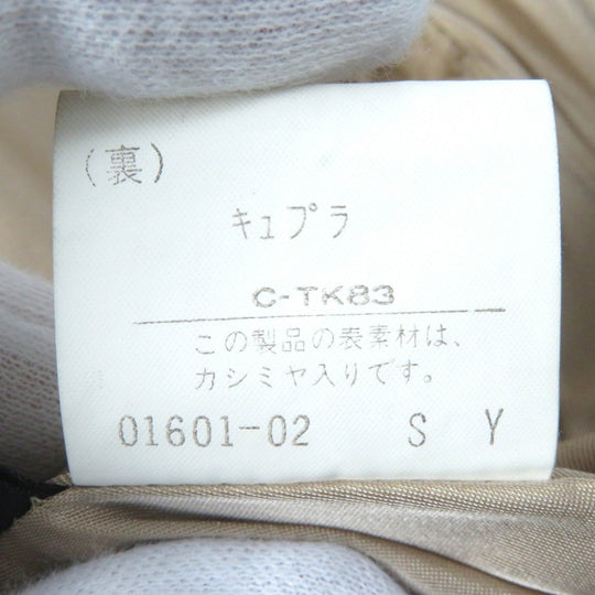 BURBERRY Stainless collar coat Outer: 100% wool, Outer: Cashmere, Lining: Cupra beige Women 11AB3 Used Authentic