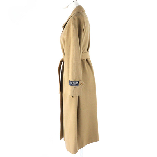BURBERRY Stainless collar coat Outer: 100% wool, Outer: Cashmere, Lining: Cupra beige Women 11AB3 Used Authentic
