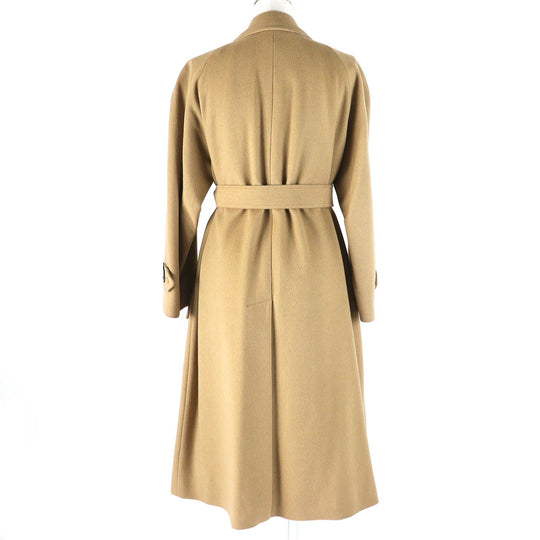 BURBERRY Stainless collar coat Outer: 100% wool, Outer: Cashmere, Lining: Cupra beige Women 11AB3 Used Authentic