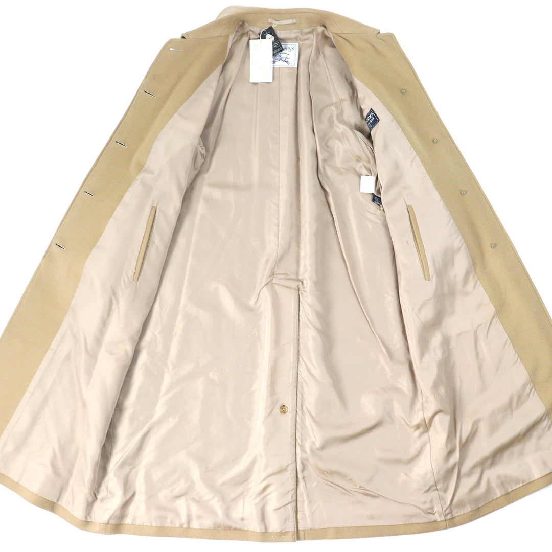 BURBERRY Stainless collar coat Outer: 100% wool, Outer: Cashmere, Lining: Cupra beige Women 11AB3 Used Authentic