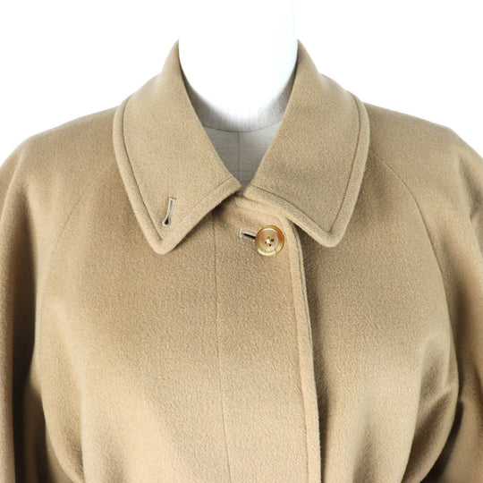 BURBERRY Stainless collar coat Outer: 100% wool, Outer: Cashmere, Lining: Cupra beige Women 11AB3 Used Authentic