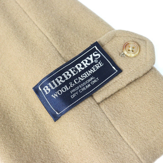 BURBERRY Stainless collar coat Outer: 100% wool, Outer: Cashmere, Lining: Cupra beige Women 11AB3 Used Authentic