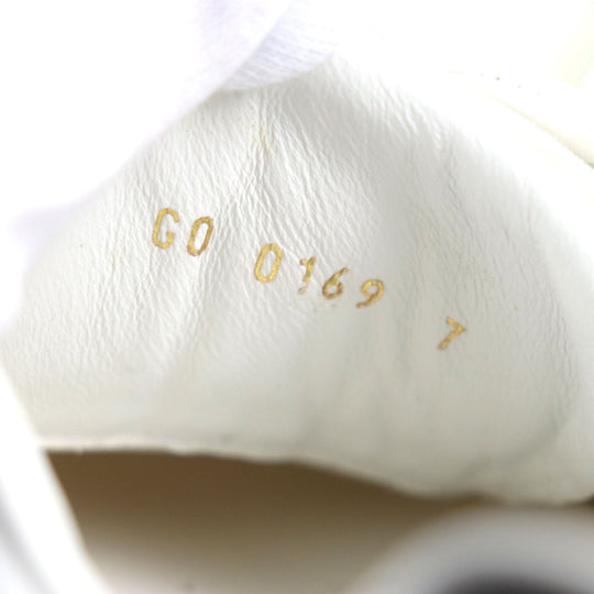 LOUIS VUITTON sneakers Main: Leather, Main: Nylon White yellow Runaway line mens 7 Used Authentic