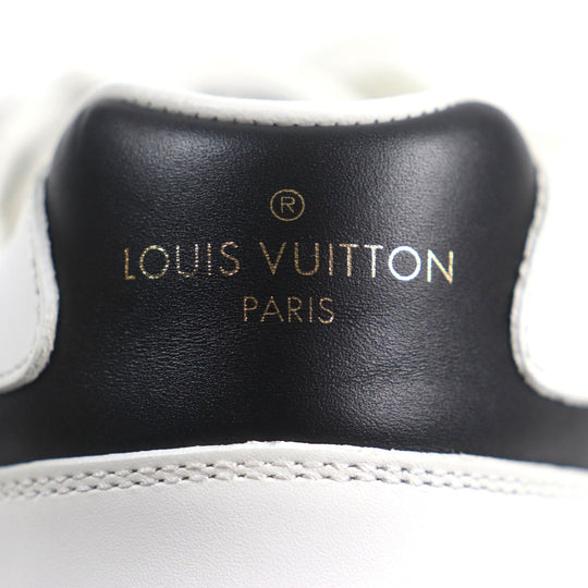 LOUIS VUITTON sneakers Main: Leather, Main: Nylon White yellow Runaway line mens 7 Used Authentic
