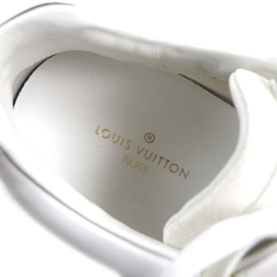 LOUIS VUITTON sneakers Main: Leather, Main: Nylon White yellow Runaway line mens 7 Used Authentic