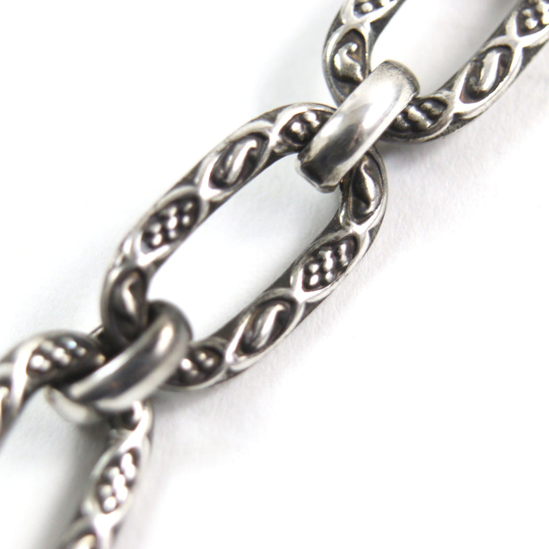 GUCCI Necklace 524890 Main: AG925 Silver mens Used Authentic