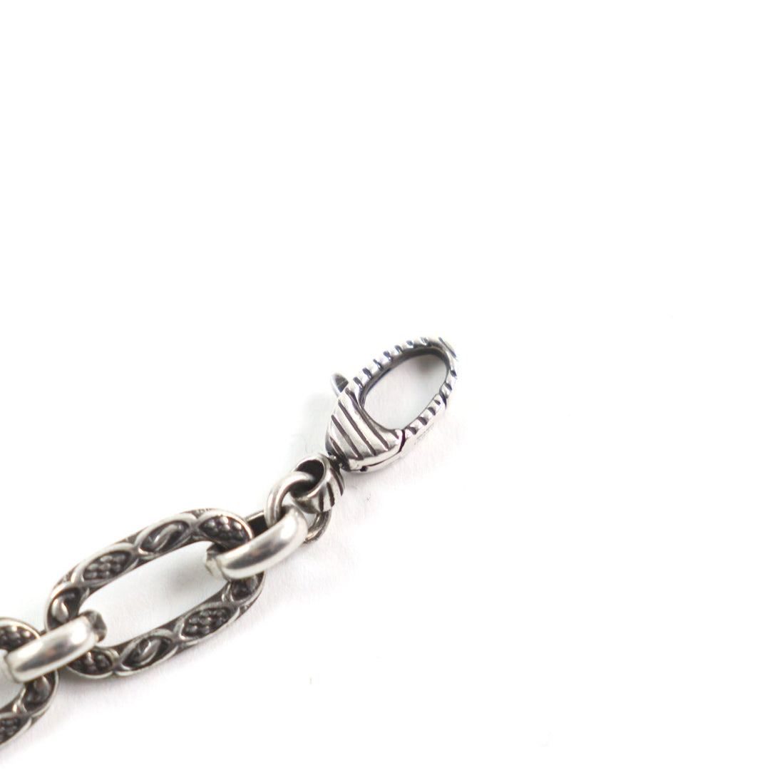 GUCCI Necklace 524890 Main: AG925 Silver mens Used Authentic