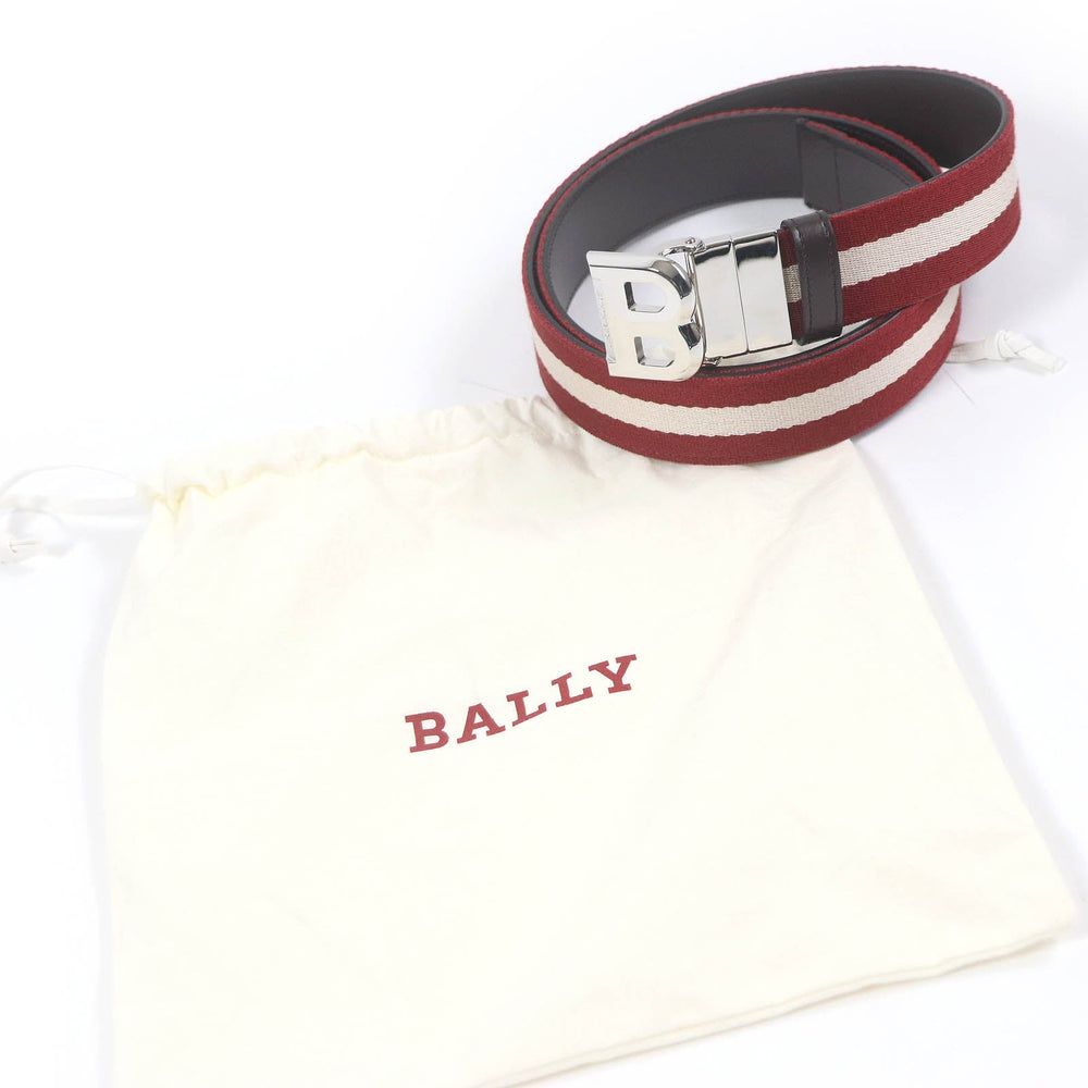 BALLY belt 590577 leather Red 95|38