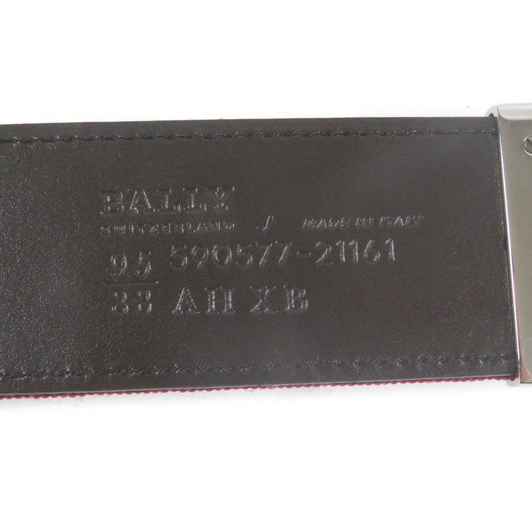 BALLY belt 590577 leather Red 95|38