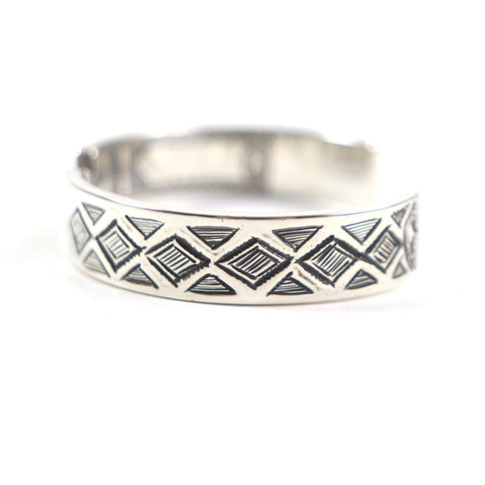 HERMES bracelet Main: AG925 Silver Tuareg bangle mens Used Authentic
