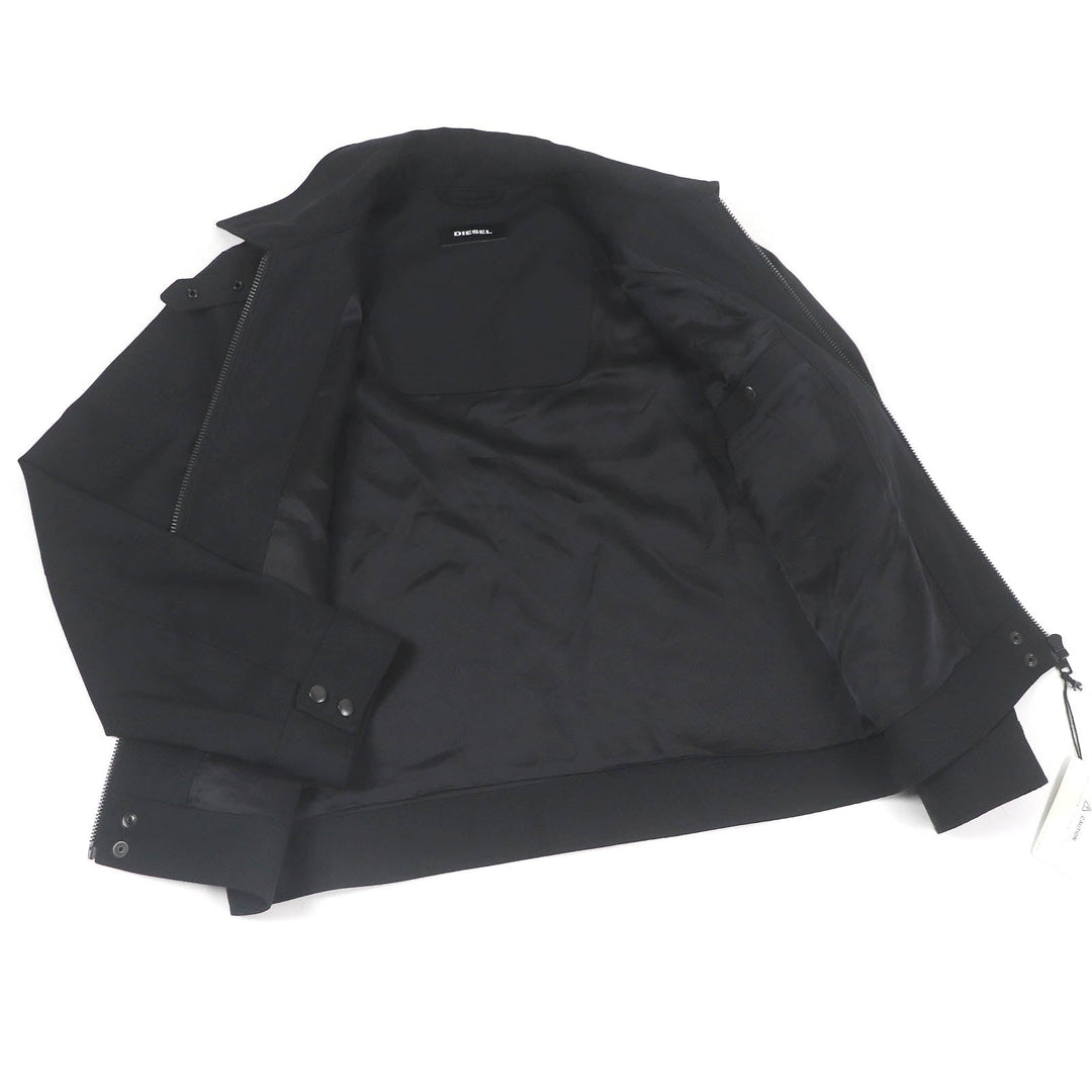 DIESEL Blouson Main: 53% polyester, Main: 47% wool, Lining: 100% rayon black mens M Used Authentic