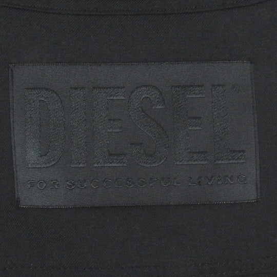 DIESEL Blouson Main: 53% polyester, Main: 47% wool, Lining: 100% rayon black mens M Used Authentic