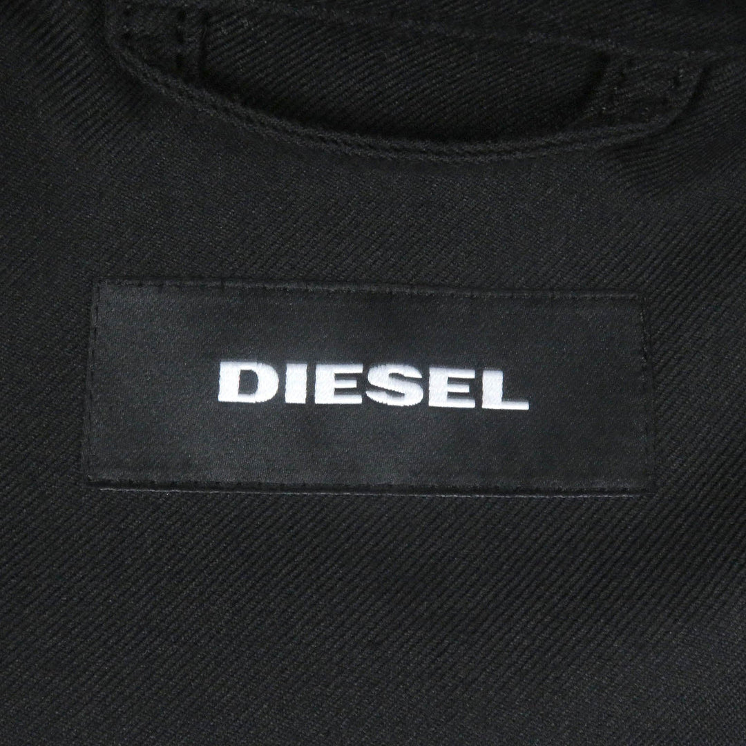 DIESEL Blouson Main: 53% polyester, Main: 47% wool, Lining: 100% rayon black mens M Used Authentic