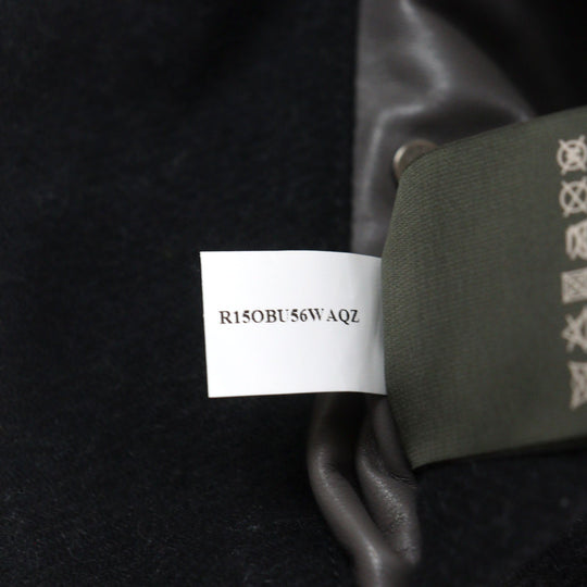 Berluti Blouson R15OBU56WAQZ Main: 100% wool, Part: Sheepskin, Sleeve lining: 100% cupra, Part: 88% wool, Part: 10% nylon Dark gray mens A 44 Used Authentic