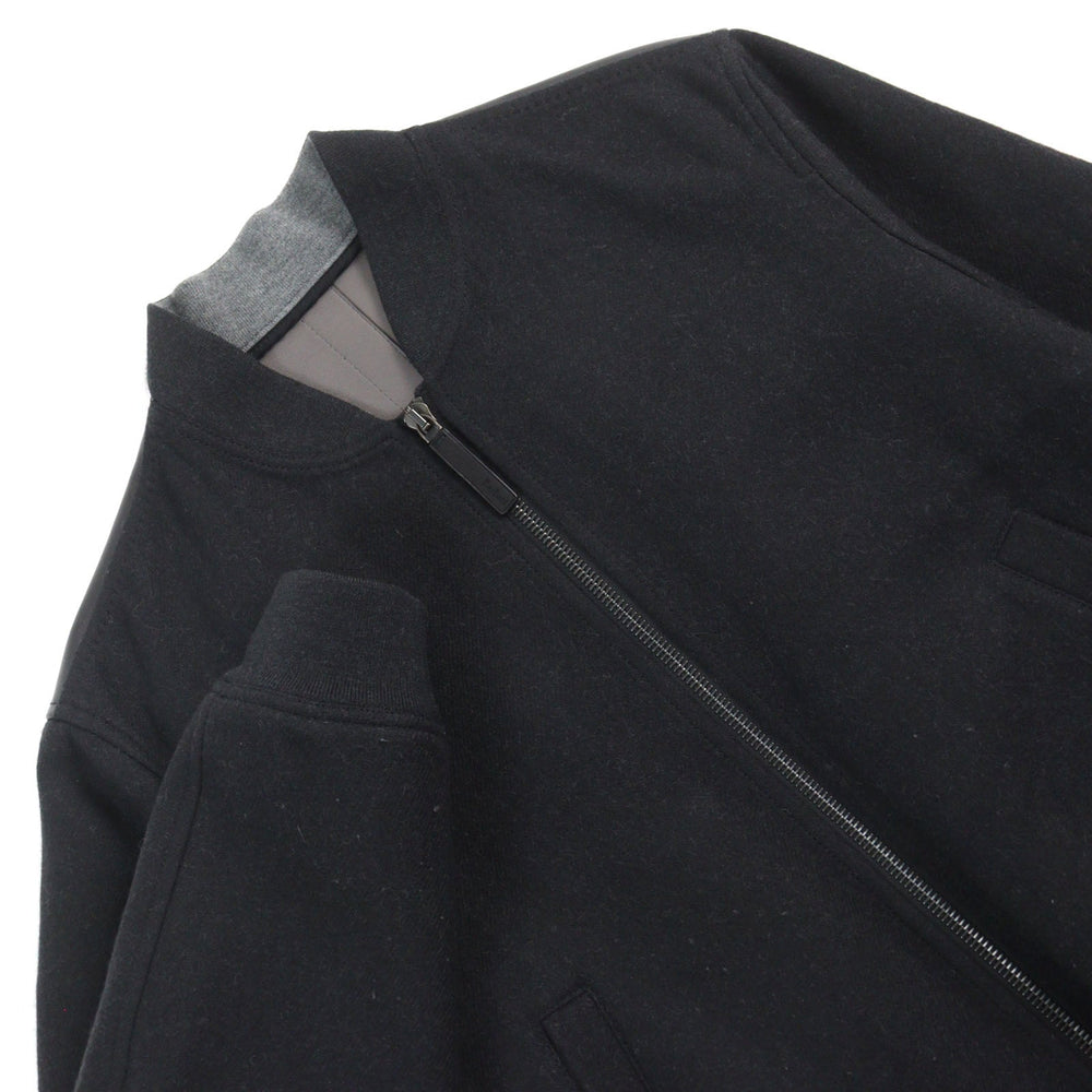 Berluti Blouson R15OBU56WAQZ Main: 100% wool, Part: Sheepskin, Sleeve lining: 100% cupra, Part: 88% wool, Part: 10% nylon Dark gray mens A 44 Used Authentic