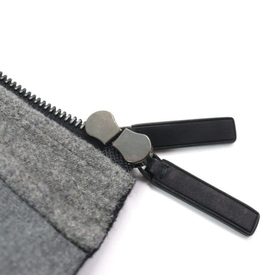 Berluti Blouson R15OBU56WAQZ Main: 100% wool, Part: Sheepskin, Sleeve lining: 100% cupra, Part: 88% wool, Part: 10% nylon Dark gray mens A 44 Used Authentic