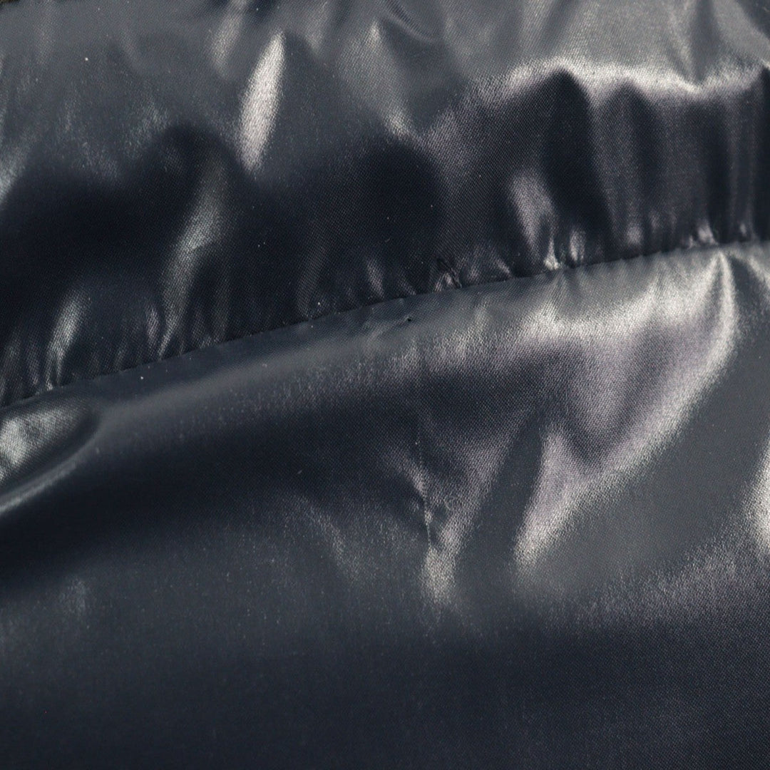 HERMES Down jacket Main: 100% nylon, Lining: 100% nylon, Leather part: sheepskin, Part: 68% wool, Part: 29% cashmere Brown type mens 44 Used Authentic
