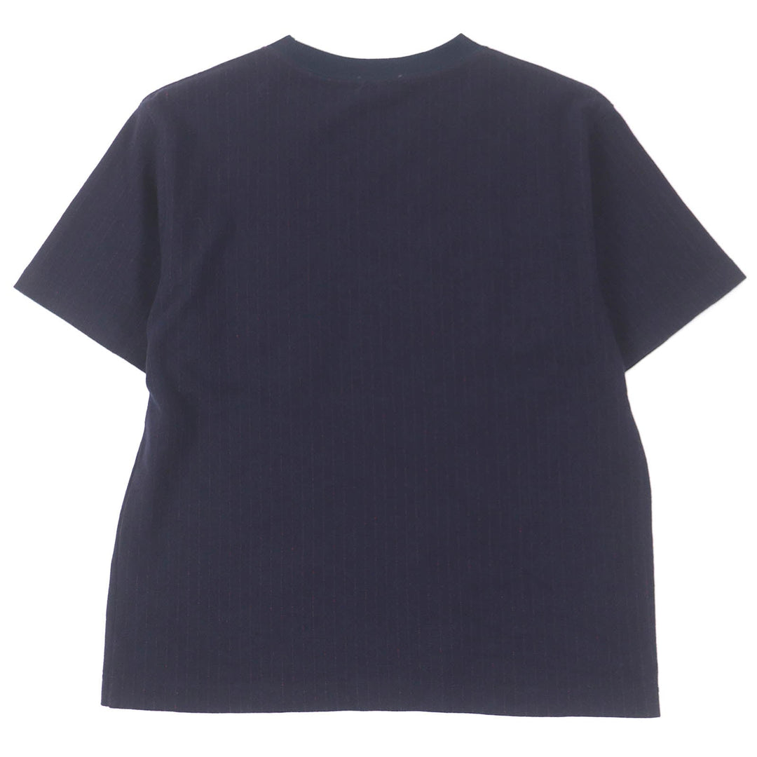 Dior HOMME Short sleeve T-shirt 213J637A0739 Main: 80% wool, Main: 20% cotton, Part: 50% cotton, Part: 50% acrylic Navy mens S Used Authentic