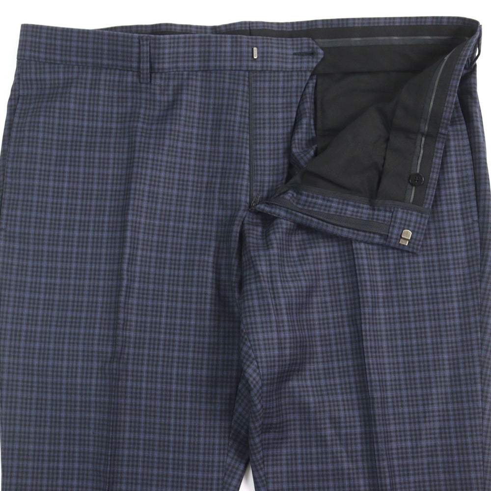 GUCCI Pants 244547 Outer: 100% wool, Lining: 100% rayon Navy type Check Pattern mens Used Authentic